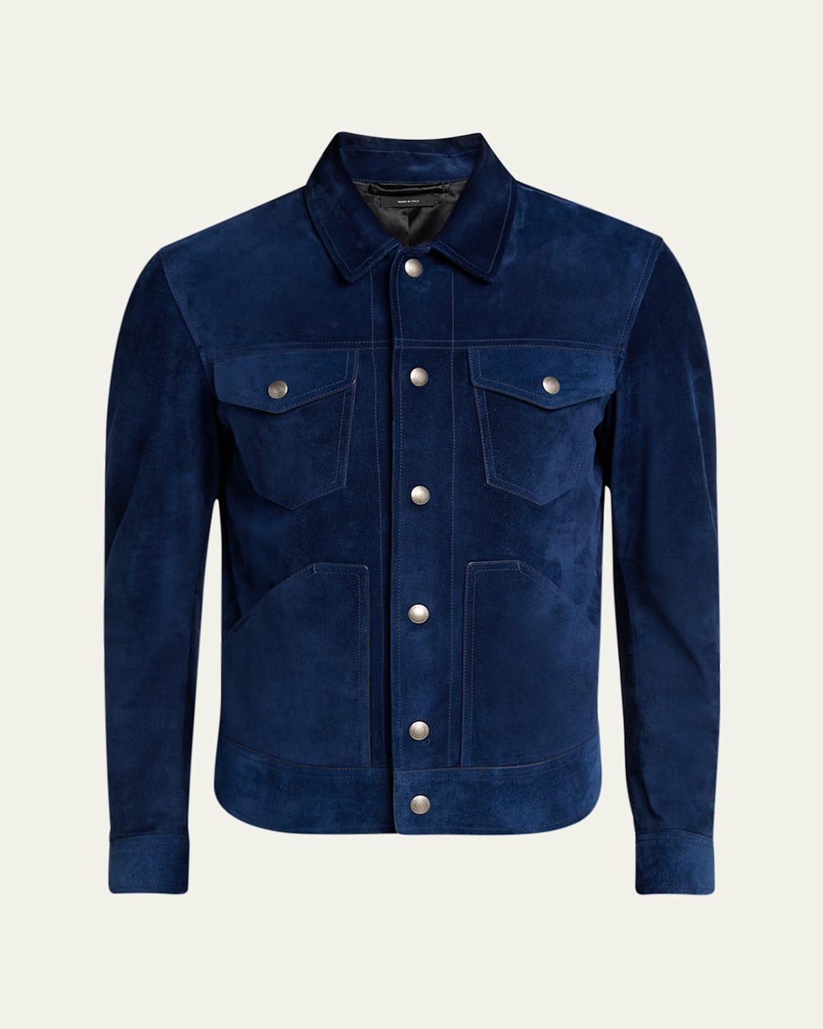 Mens Suede Western Jacket Product Image