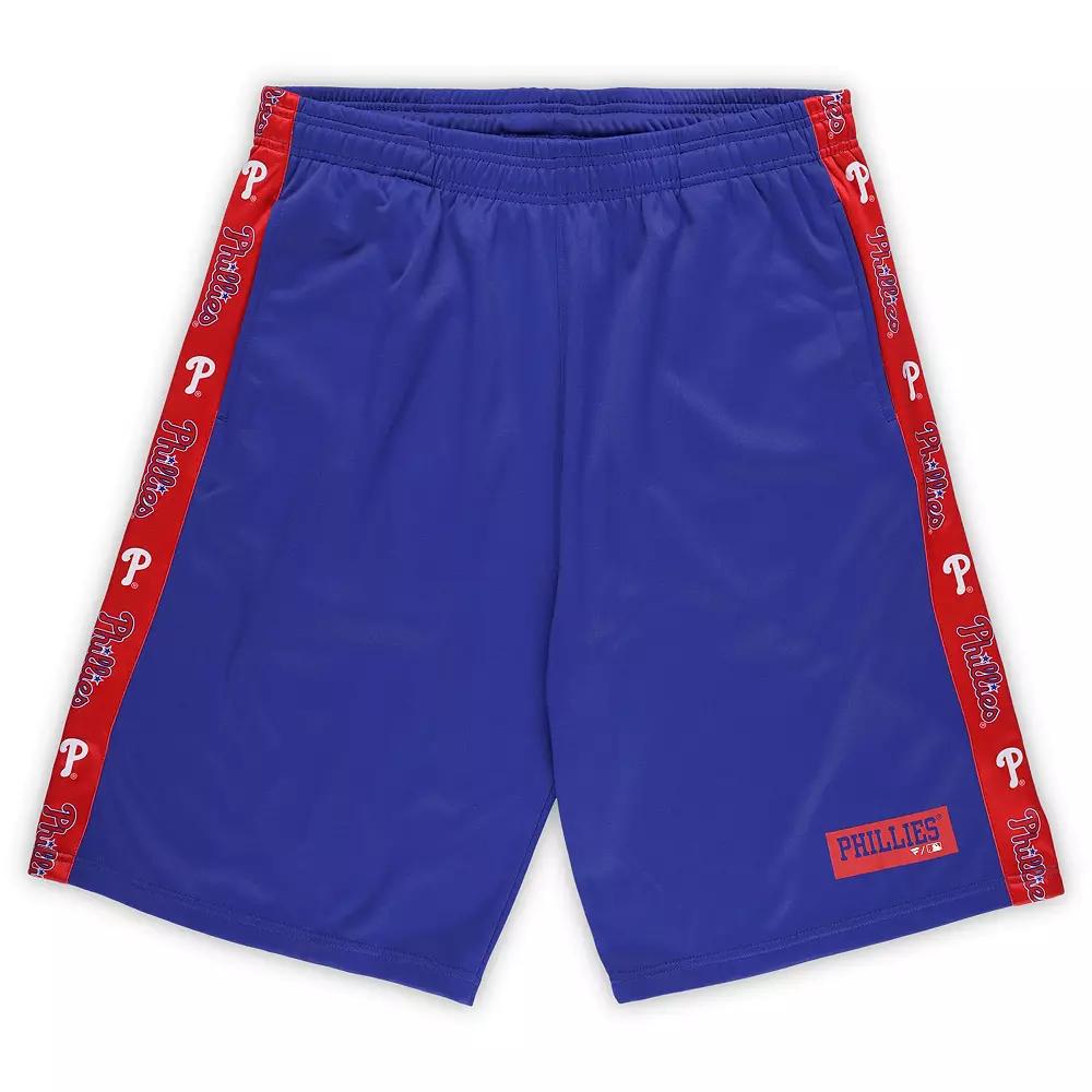 Men's Profile Royal Philadelphia Phillies Big & Tall Fleece Shorts,  Product Image