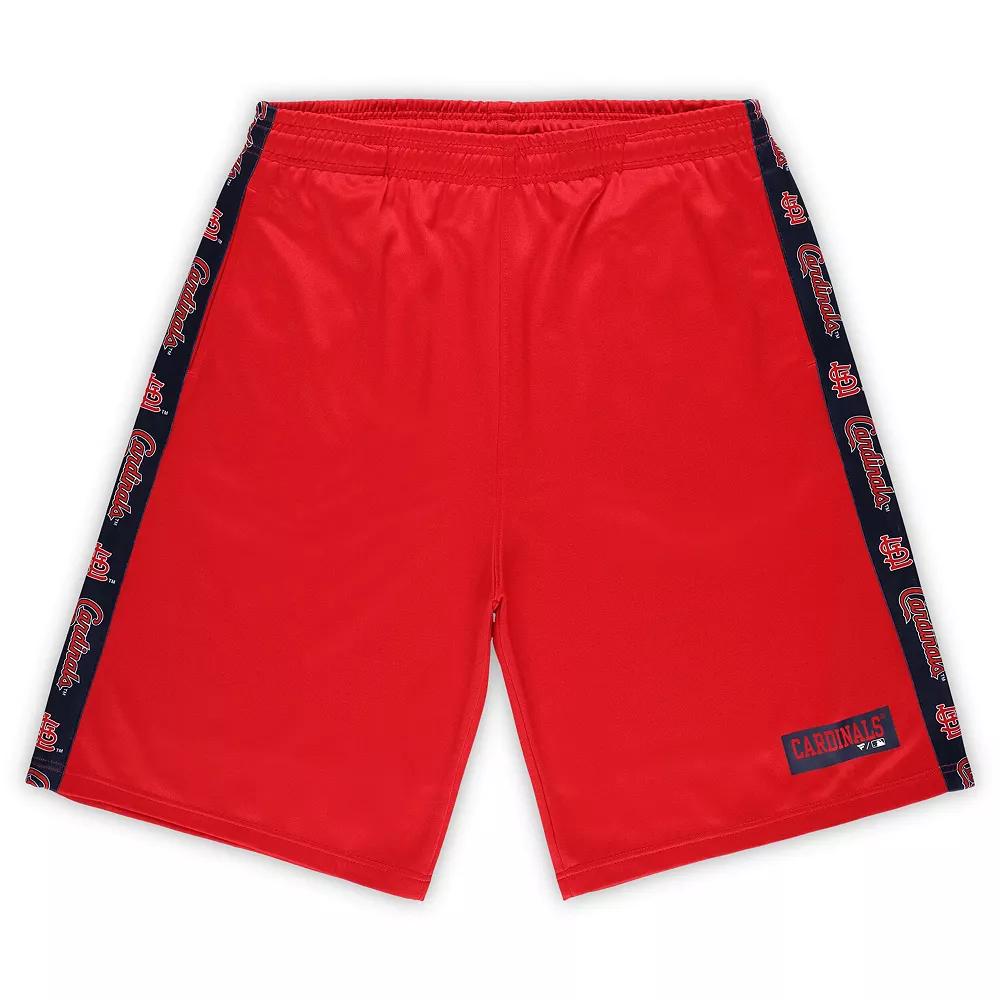 Men's Profile Red St. Louis Cardinals Big & Tall Fleece Shorts,  Product Image
