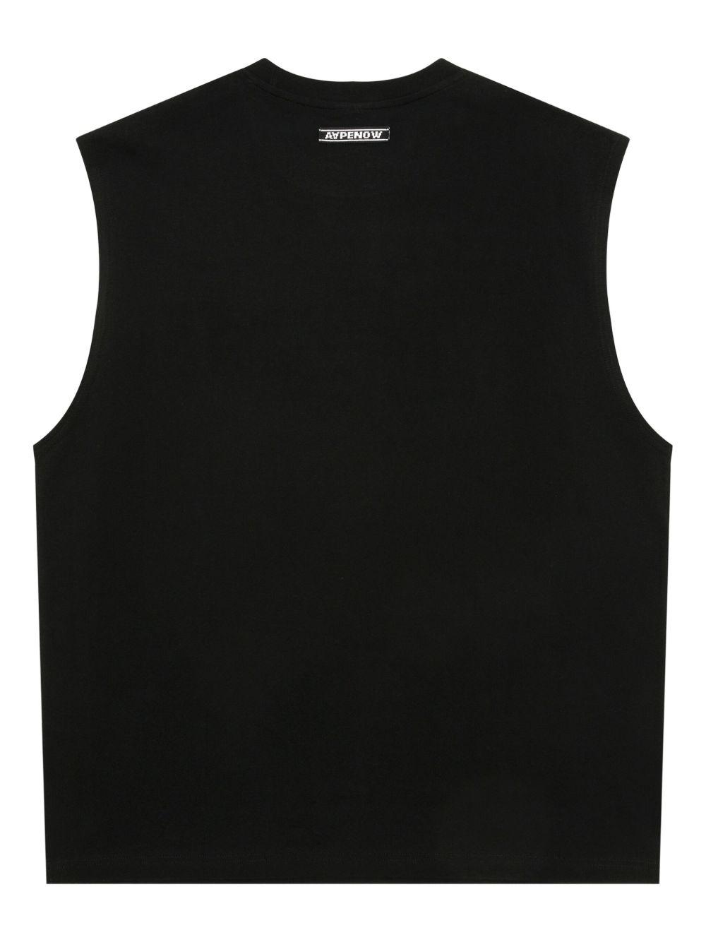 logo-print tank top  Product Image