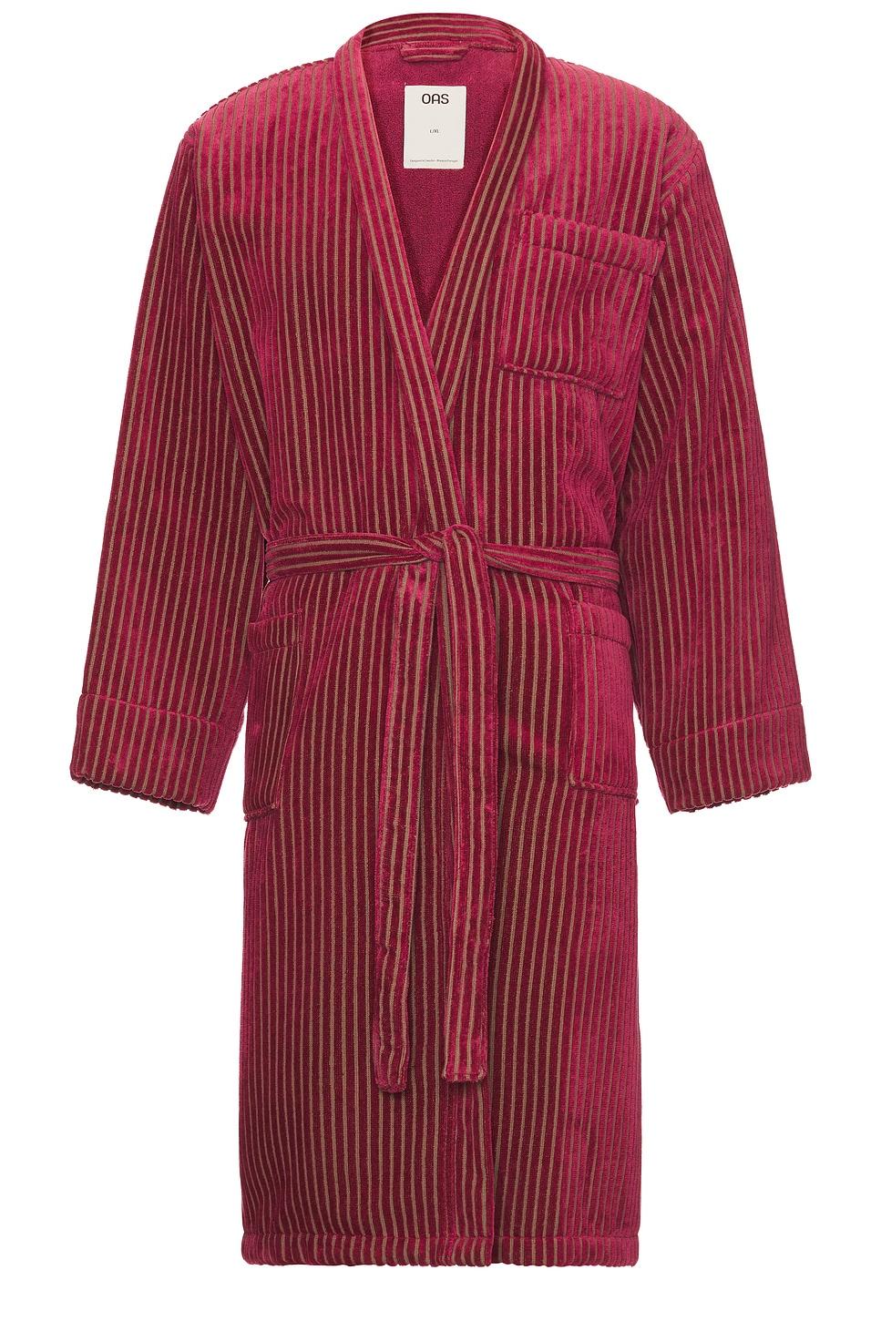 Botnico Striped Velour Robe Product Image