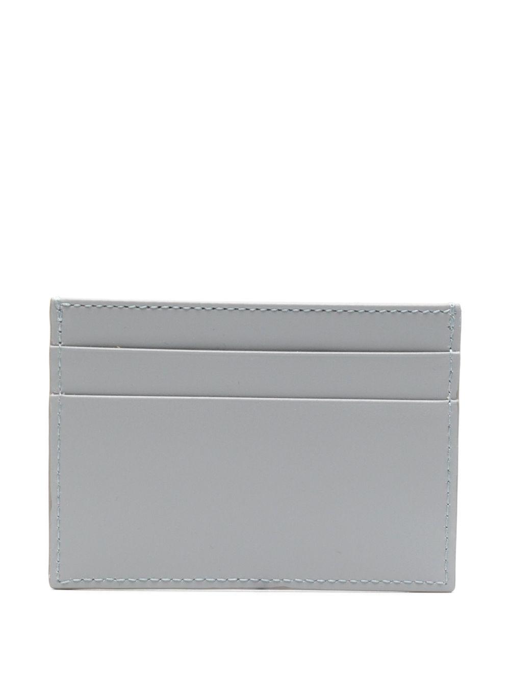 logo-embossed leather cardholder Product Image