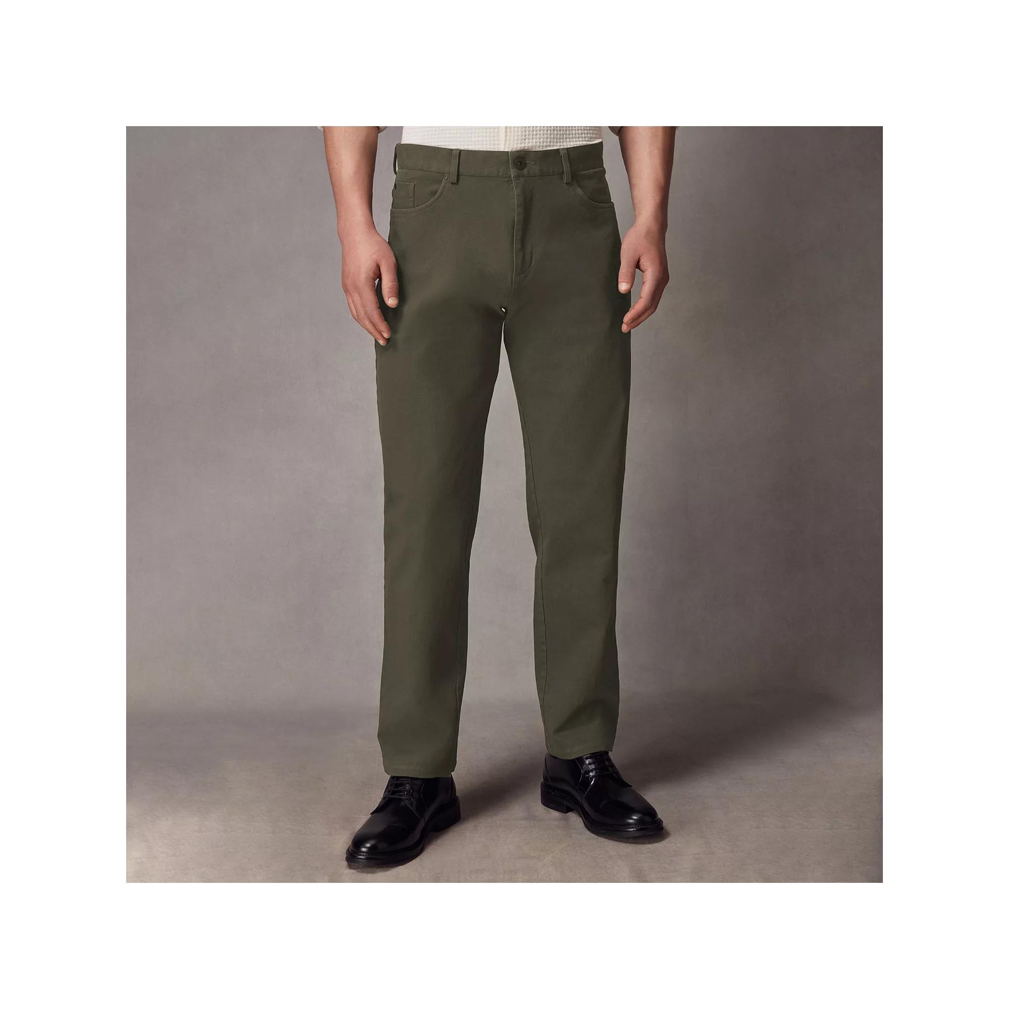 Men's NEXT 5 Pocket Pants, Size: 38, Green Product Image