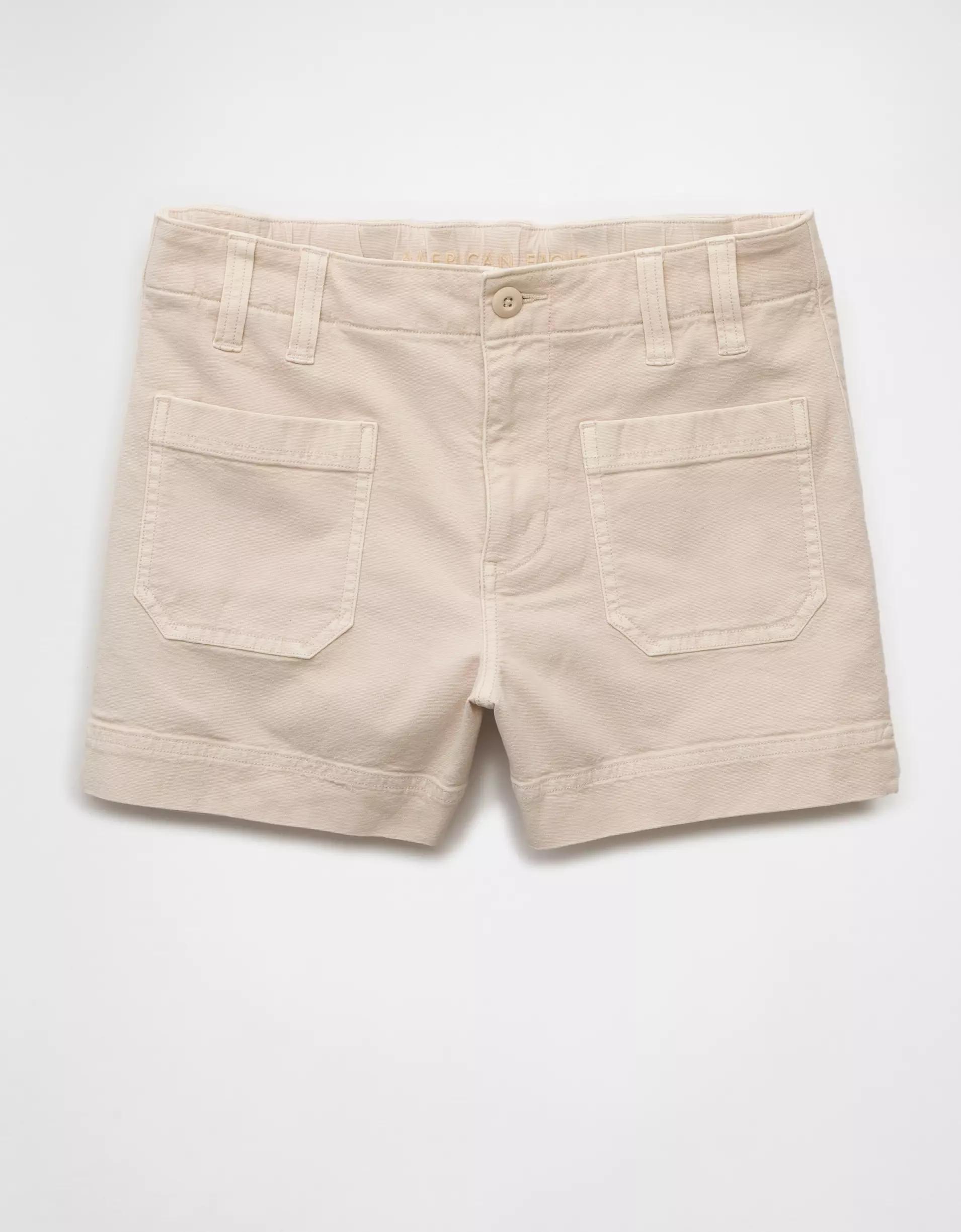AE Stretch High-Waisted Relaxed Utility Short Product Image