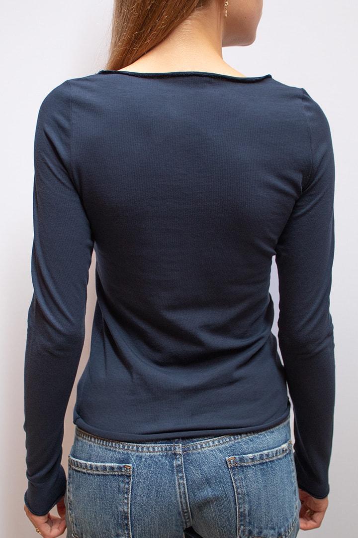 Boat neck t-shirt Product Image