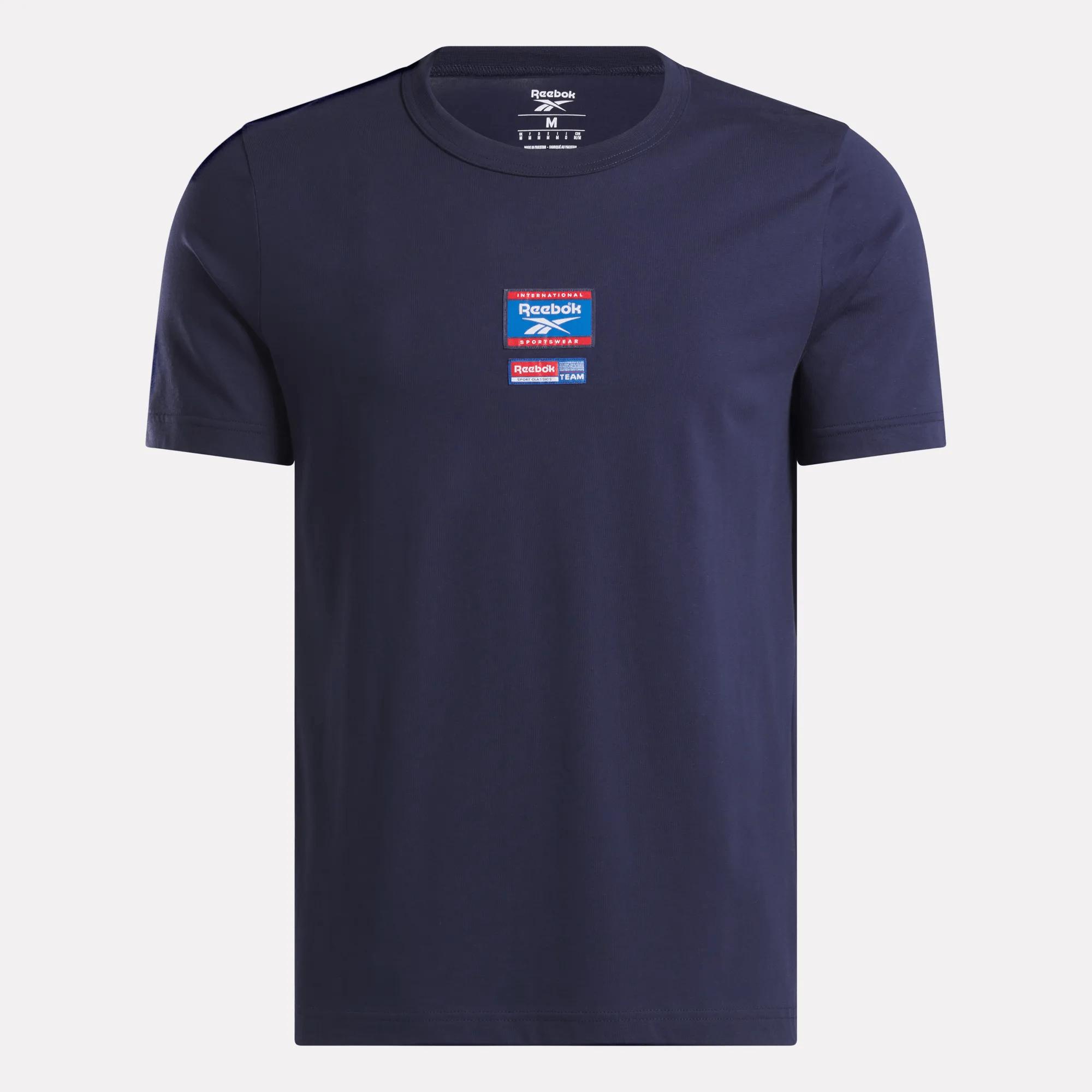 Men's Reebok Identity Badge T-Shirt Male Product Image