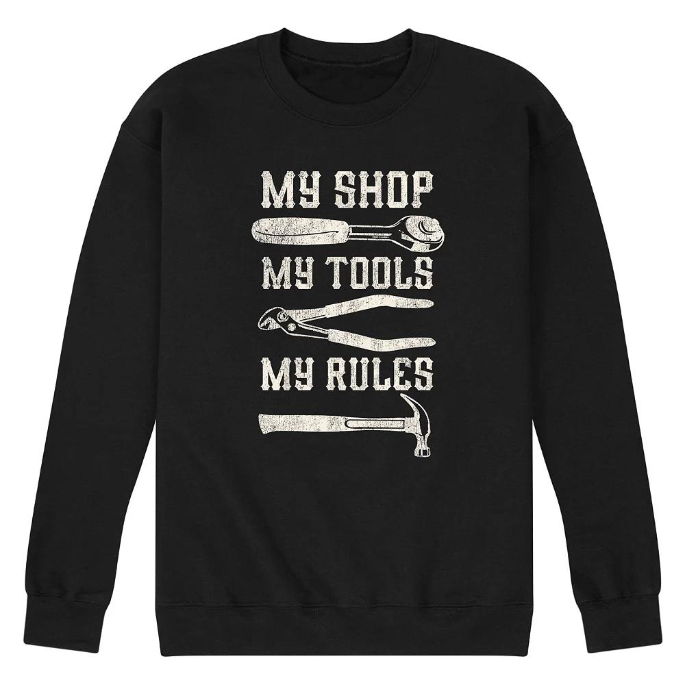 Men's My Shop My Rules Sweatshirt,  Product Image