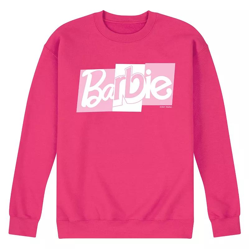 Men's Barbie Logo Fleece Sweatshirt,  Product Image