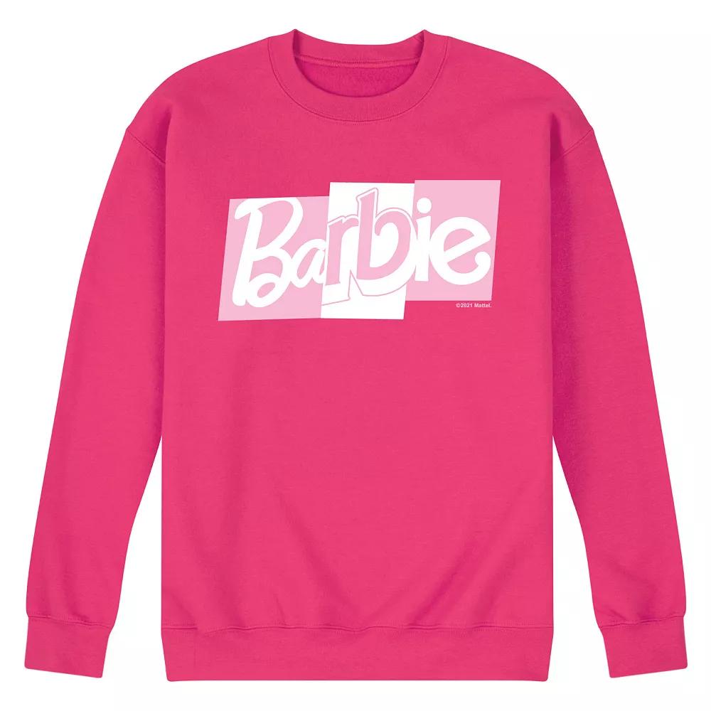 Men's Barbie Logo Fleece Sweatshirt,  Product Image