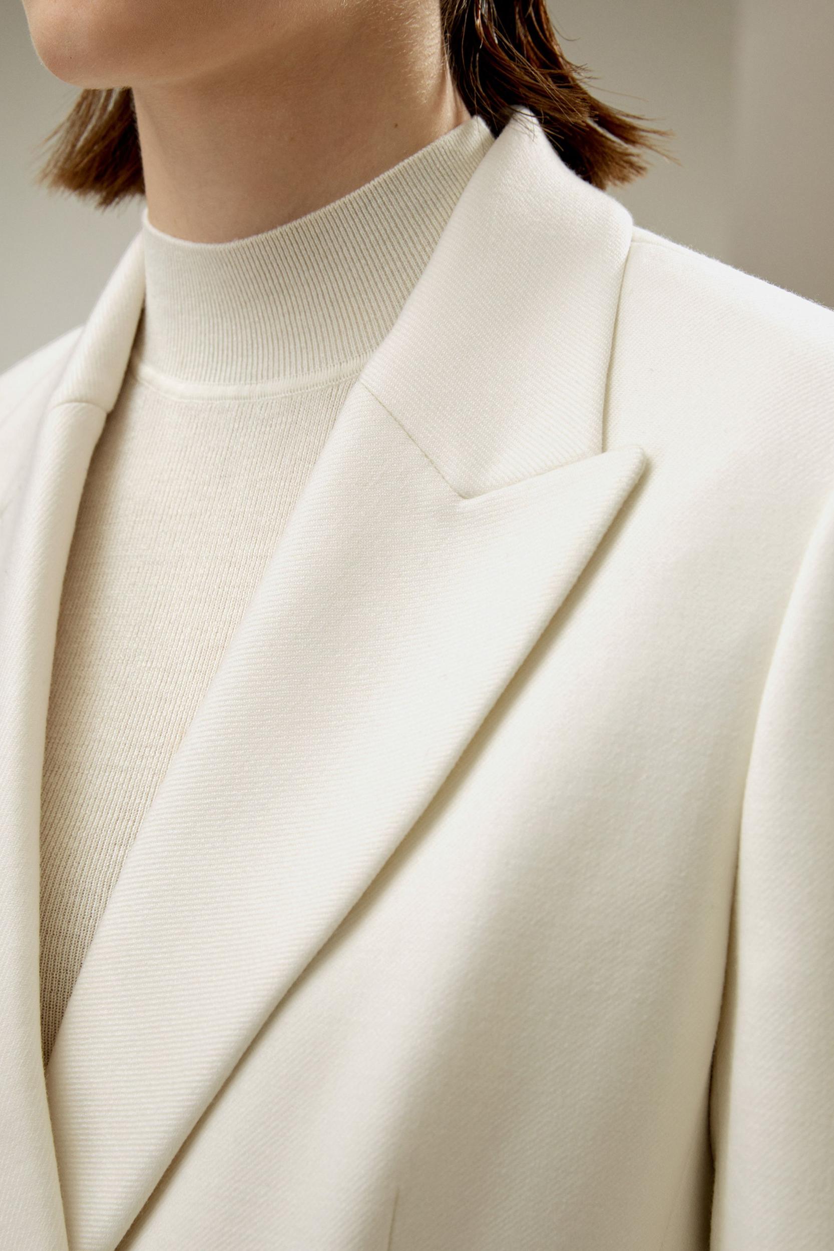 Double-Breasted Wool Blazer Product Image