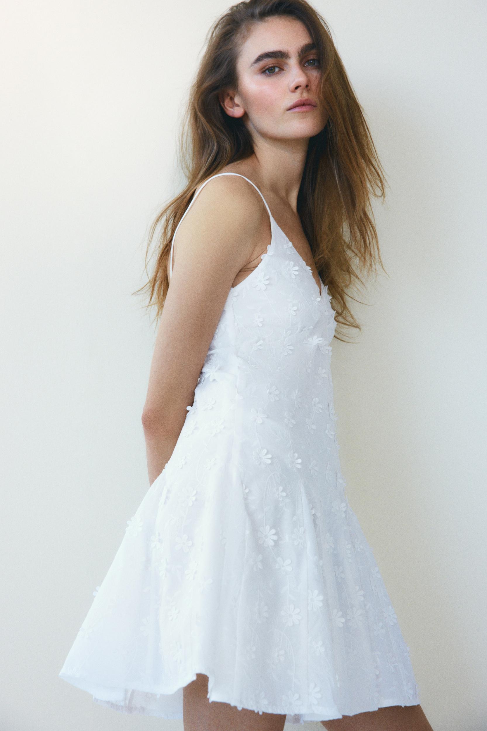 Appliquéd Cotton Dress Product Image