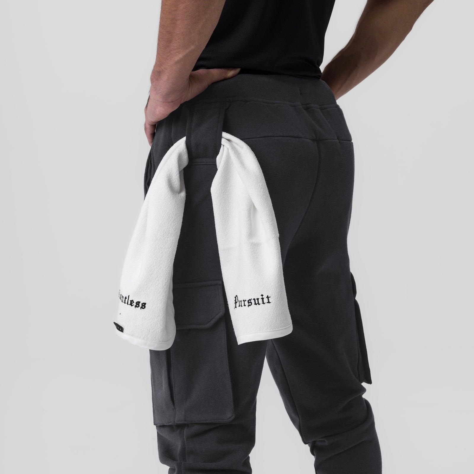 0654. Tech-Terry™ Cargo High Rib Jogger - Dusk Black Product Image