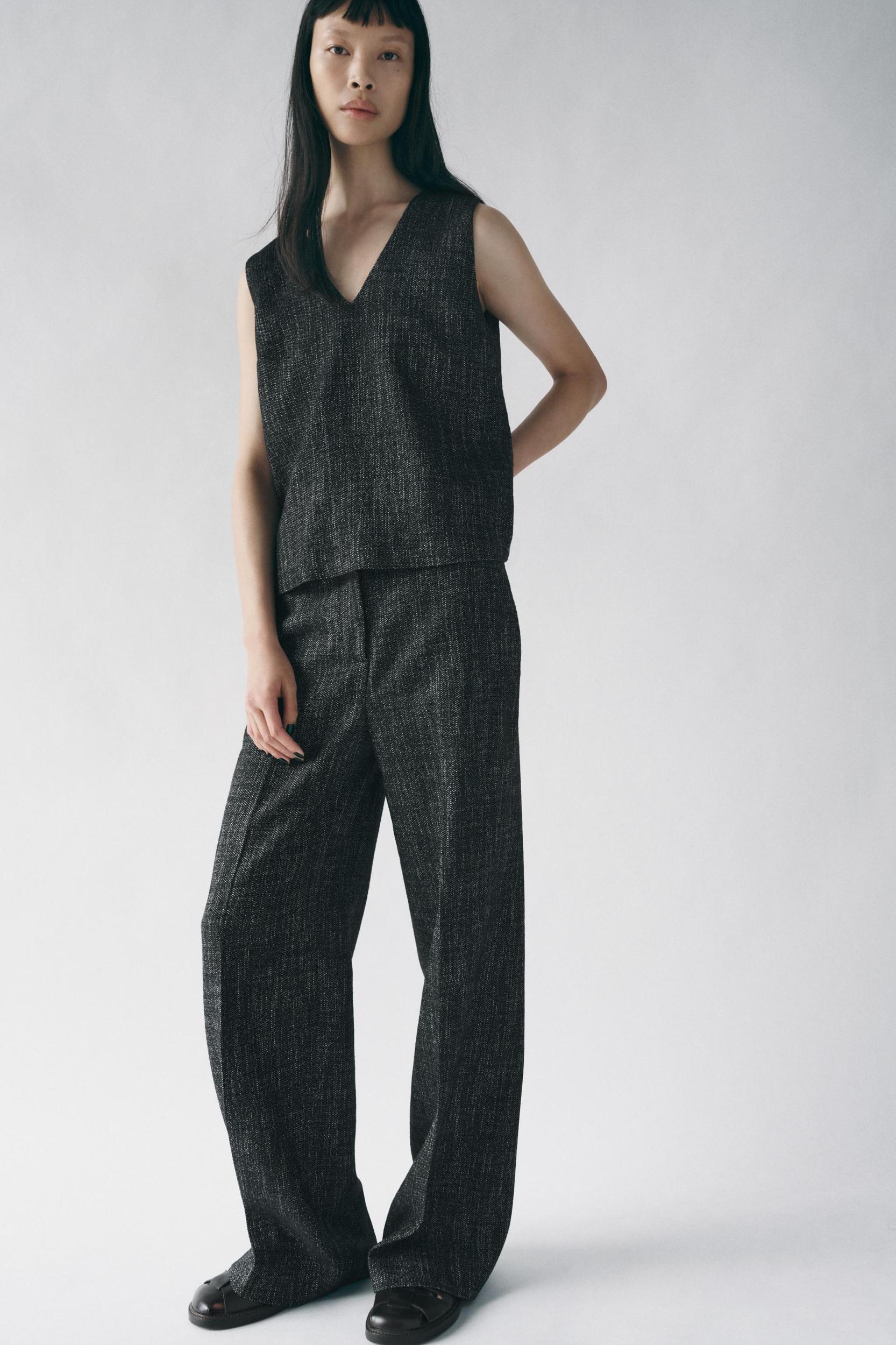 STRUCTURED PANTS ZW COLLECTION Product Image