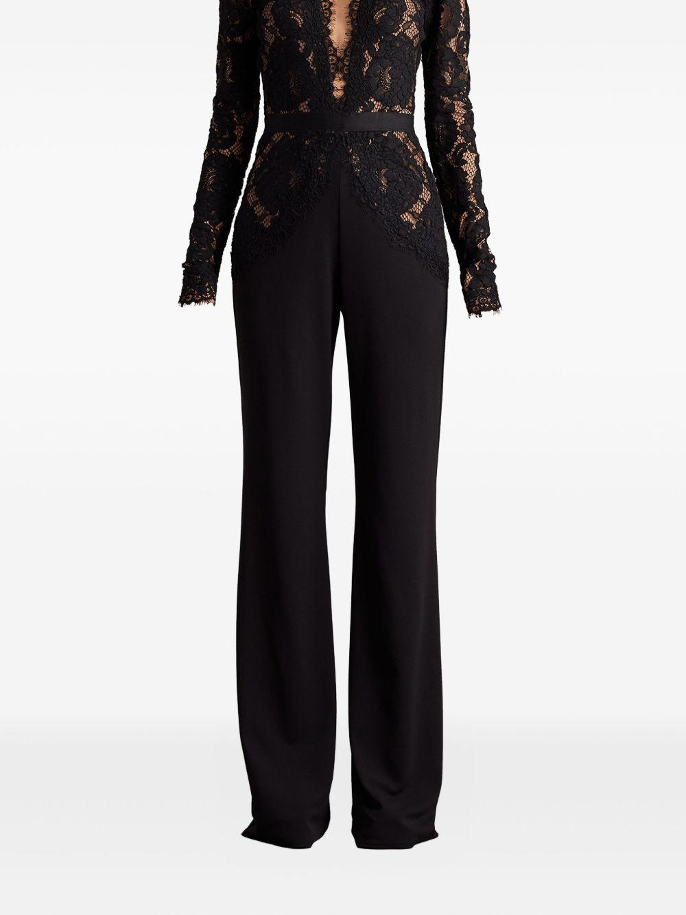 lace-panelled jumpsuit Product Image