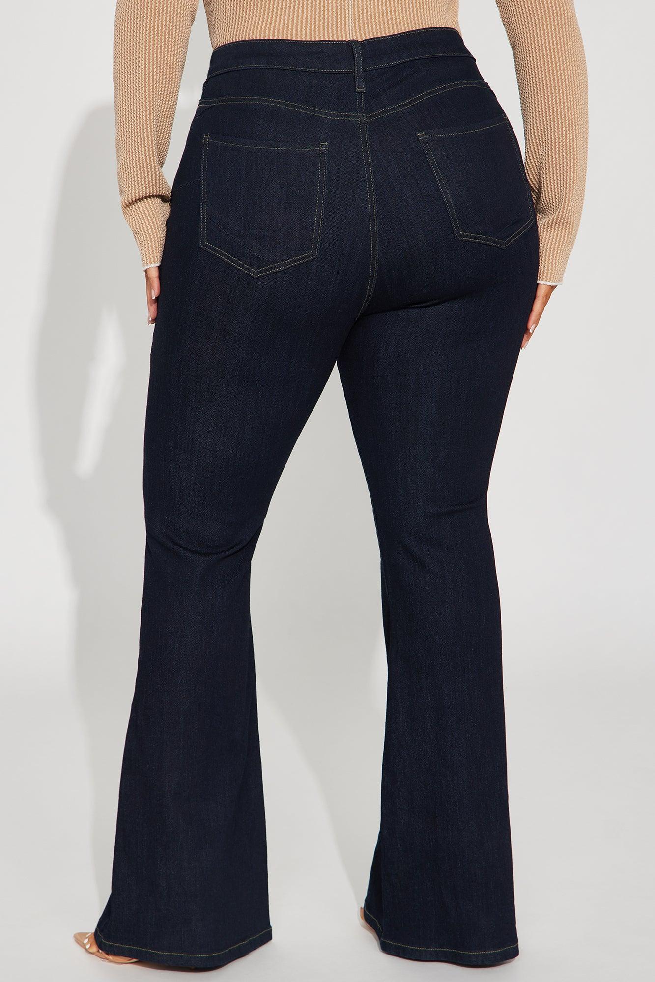 Milana Sculpting Stretch Flare Jeans - Dark Wash Product Image