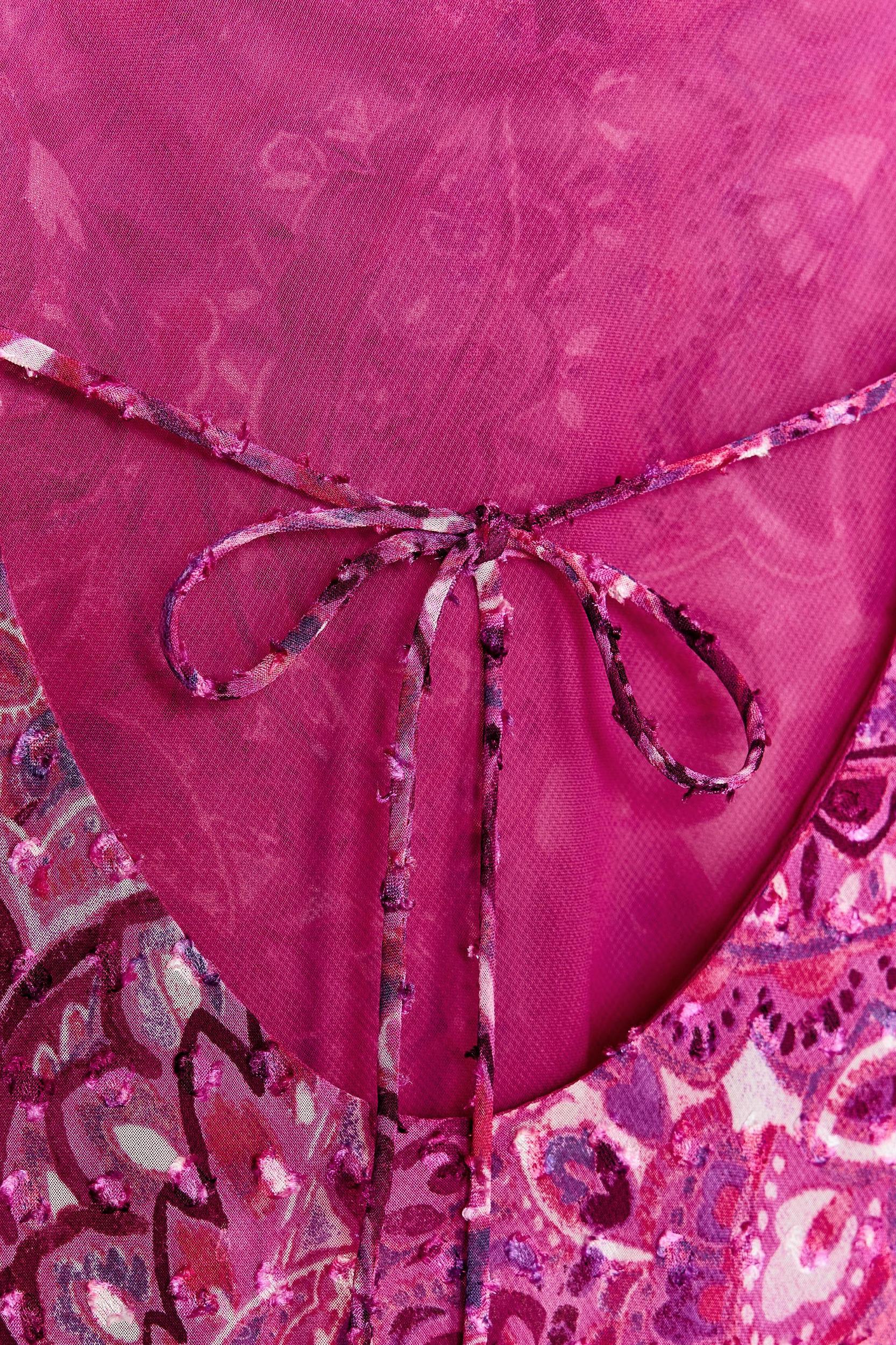 PRINTED MIDI DRESS Product Image