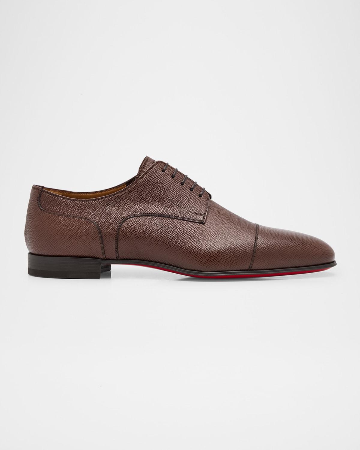 Mens Surcity Grained Leather Derby Shoes Product Image