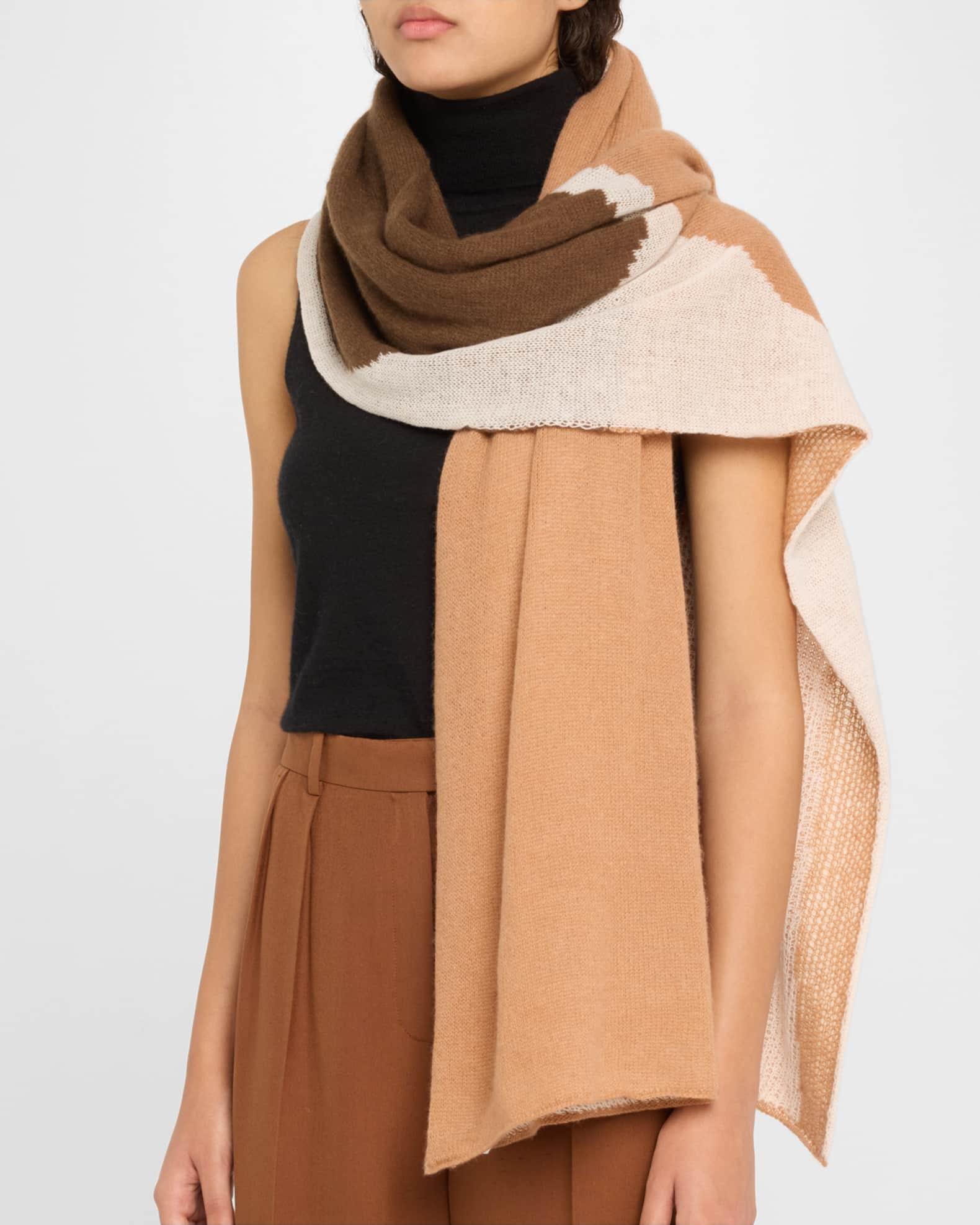 Colorblock Cashmere Wrap Product Image