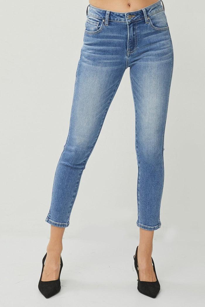 Mid Rise Pleated Wide Leg Product Image