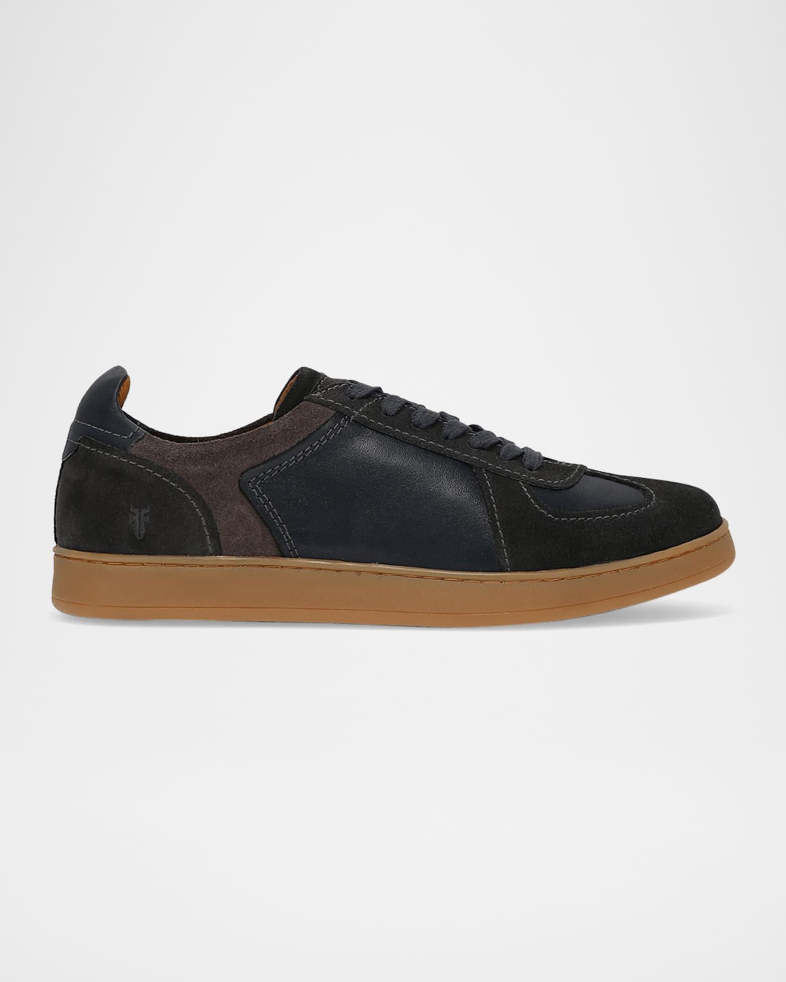 Men's Cooper Leather Low-Top Sneakers Product Image