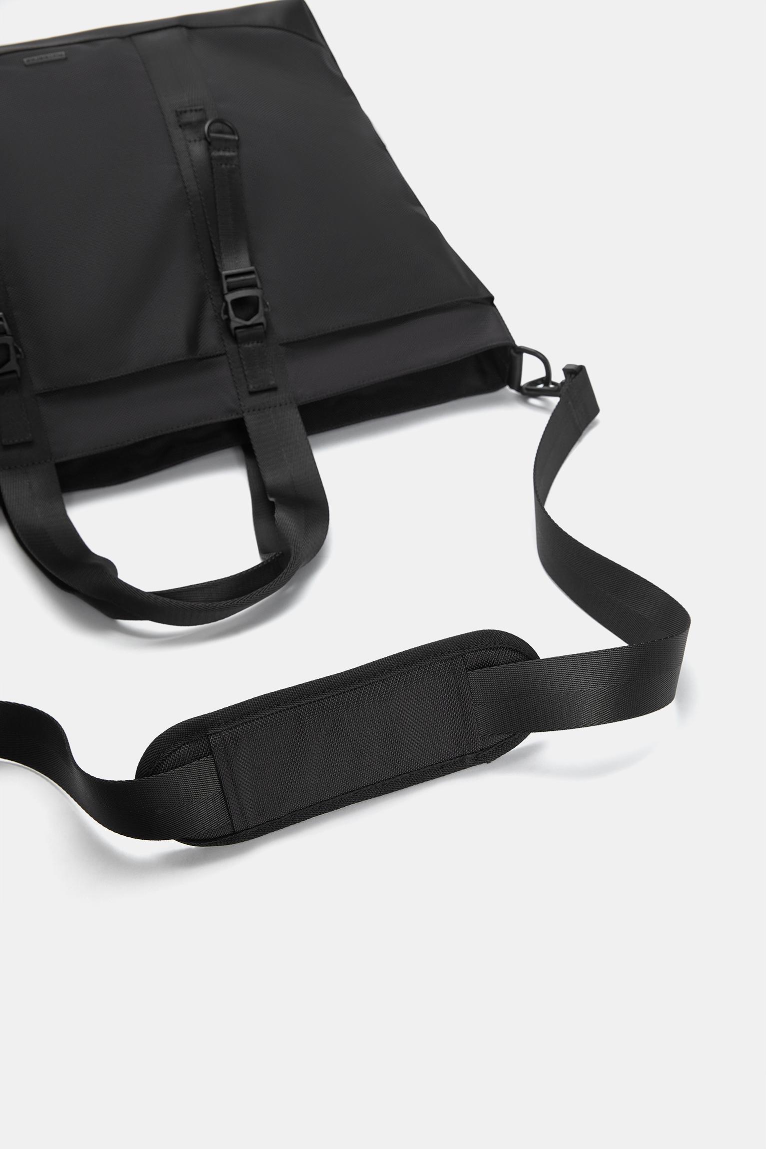 Nylon-effect shopper bag Product Image