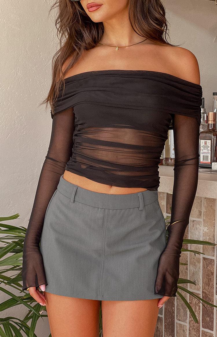 Shortcake Twirl Grey Mini Skort Girls Product Image