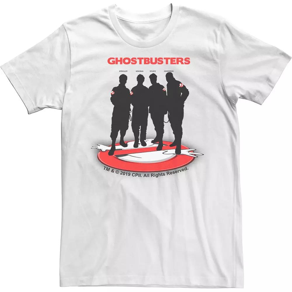 Men's Ghostbusters Group Shot Silhouette Poster Tee,  Product Image