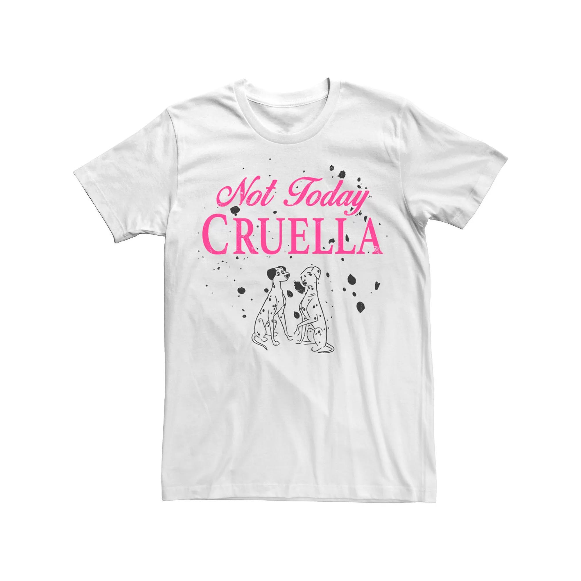 Disney's 101 Dalmatians Pongo And Perdita Not Today Cruella Men's Tee,  Product Image