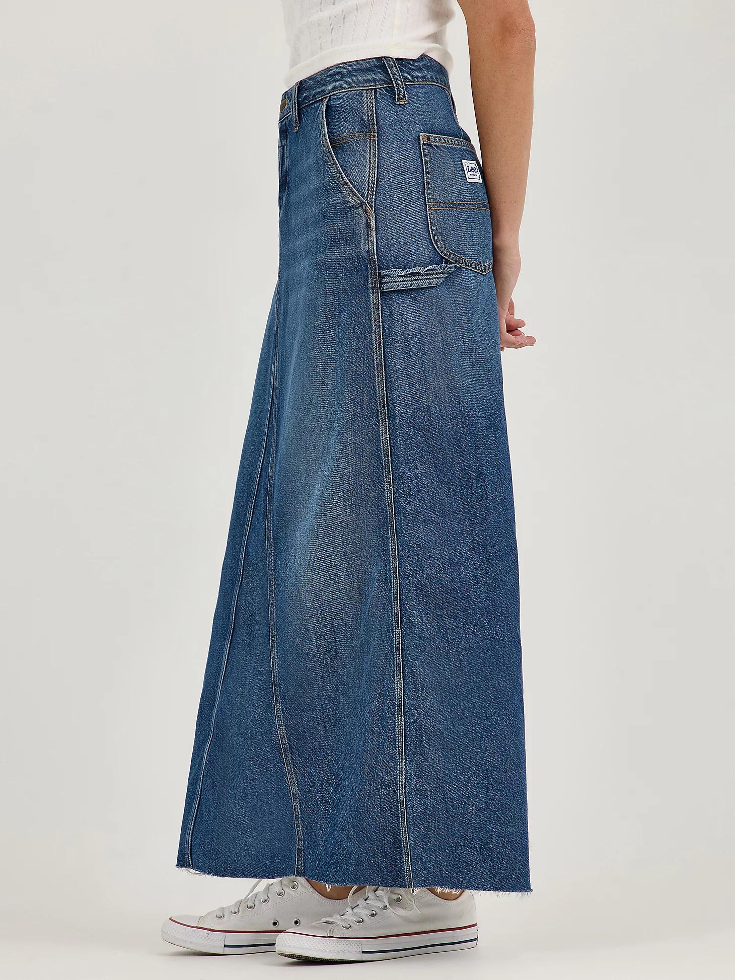 Women's Carpenter Maxi Skirt | Women's Skirts & Dresses | Lee® Product Image