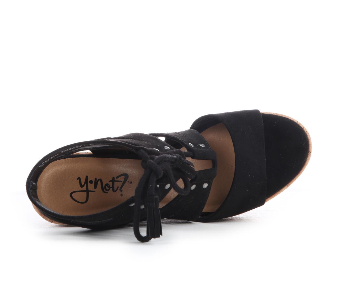 Women's Y-Not Gilligan Wedge Sandals Product Image