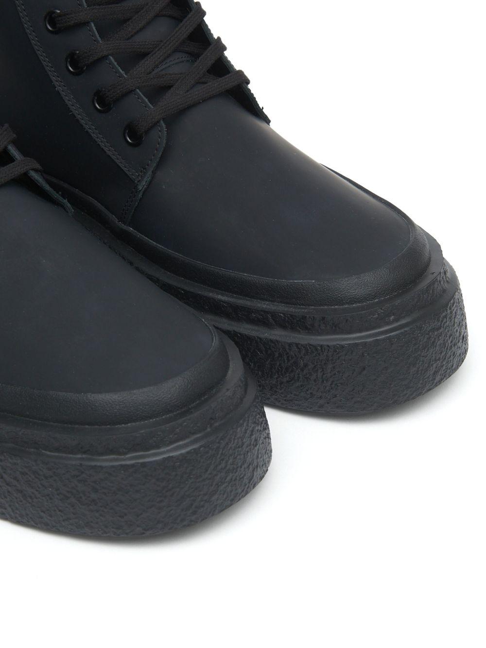 high-top leather sneakers Product Image