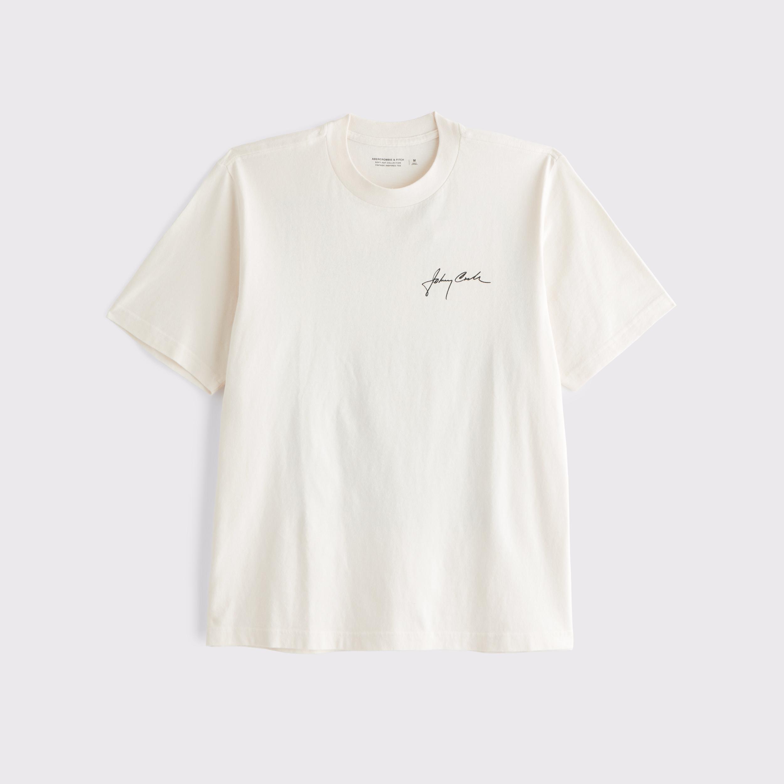 Johnny Cash Vintage-Inspired Graphic Tee Product Image