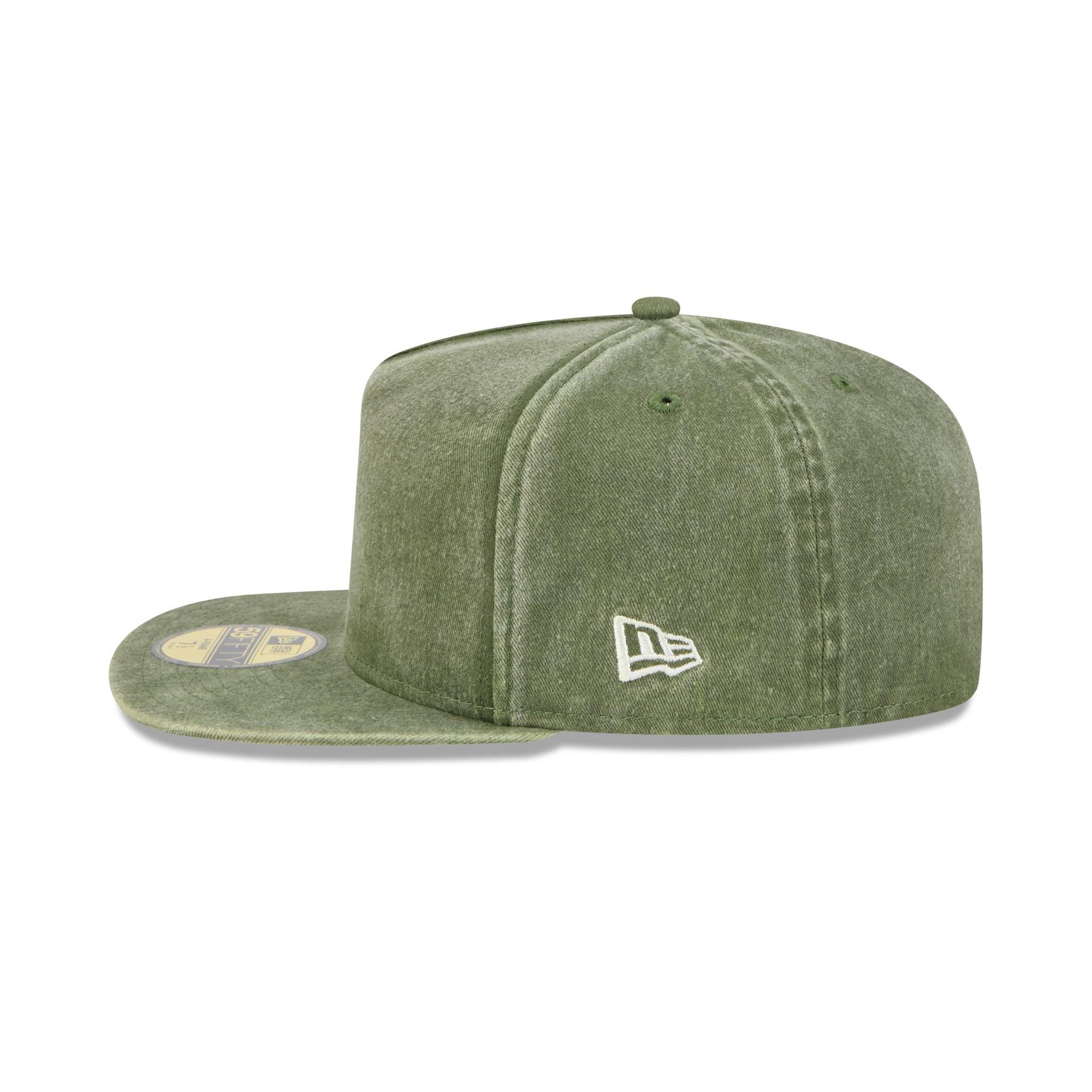 New Era Cap Rifle Green Acid Wash 59FIFTY A-Frame Fitted Hat Male Product Image