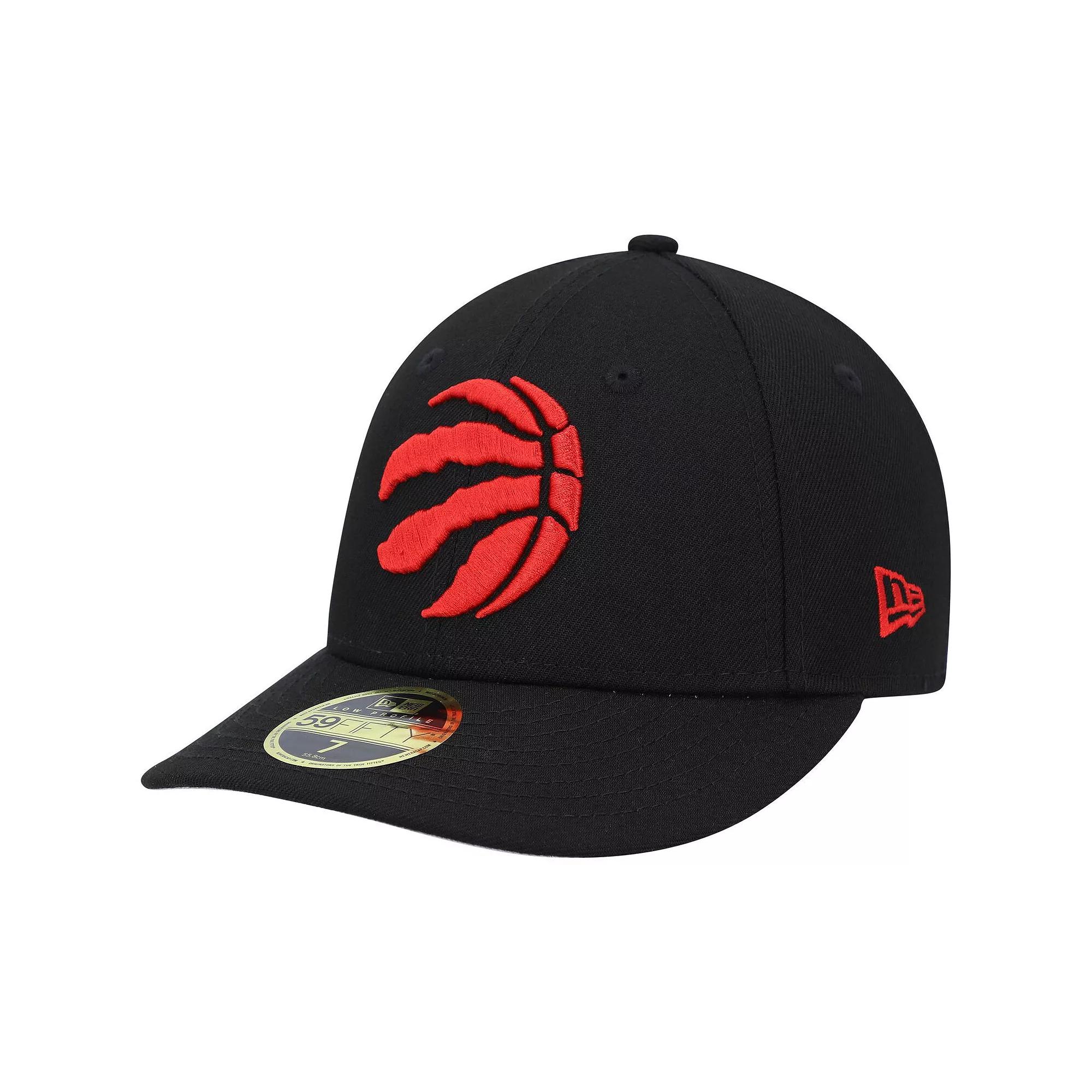 Men's New Era Black Toronto Raptors Team Low Profile 59FIFTY Fitted Hat,  Product Image