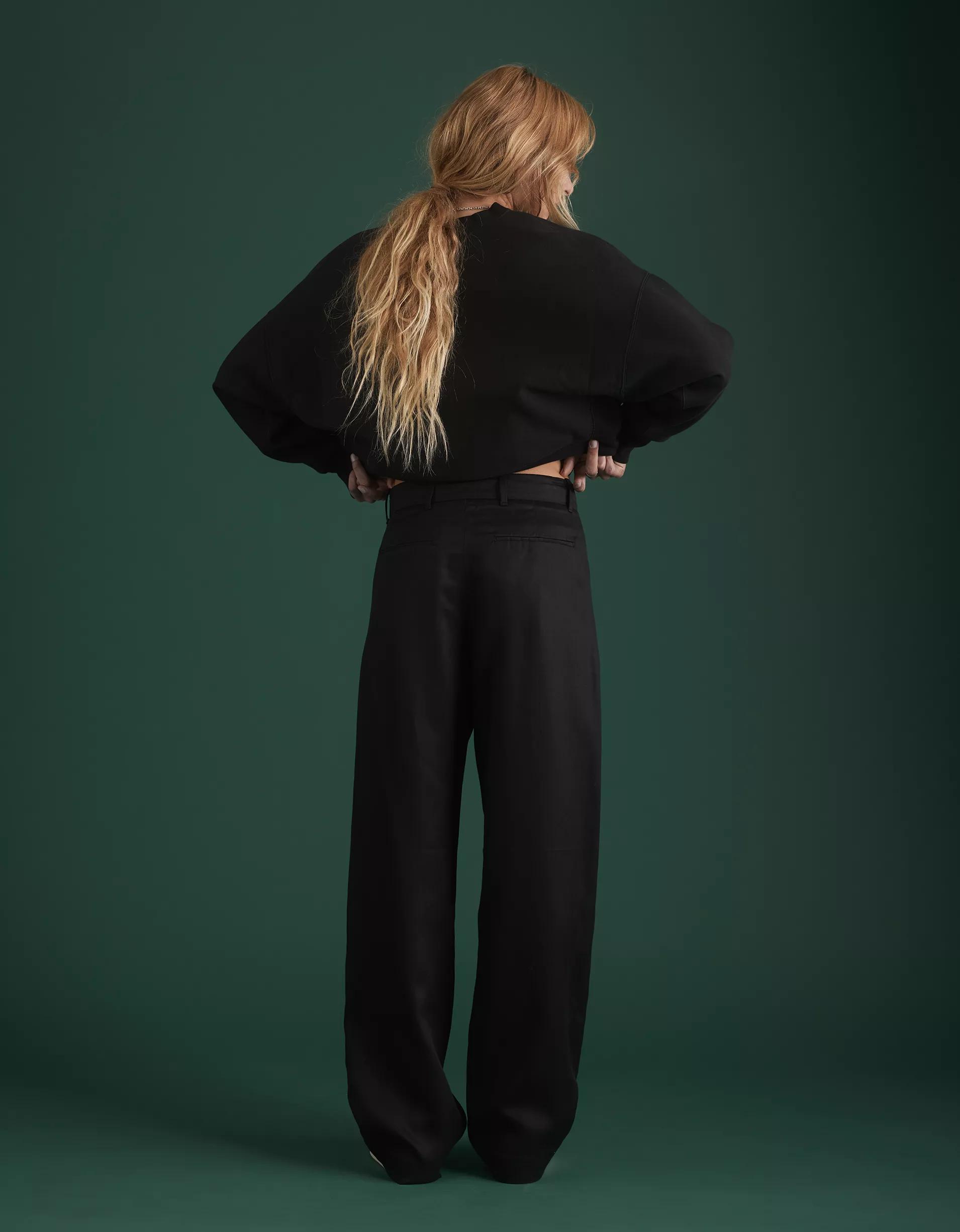 AE77 Premium Pleated Trouser Pant Product Image