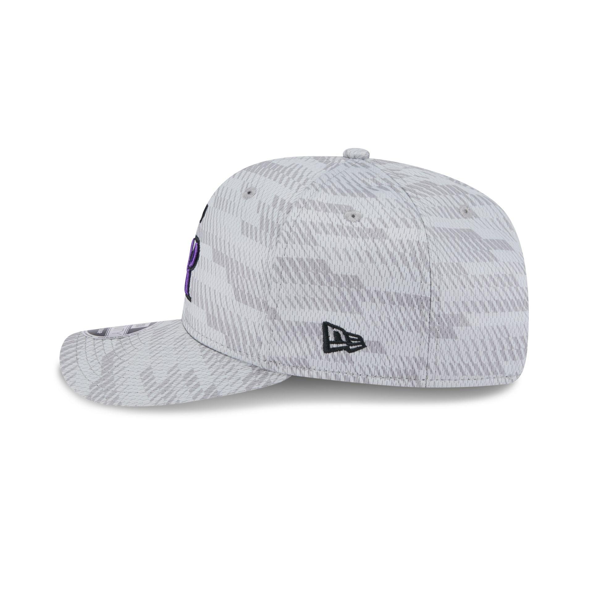 Colorado Rockies 2025 Clubhouse Gray 9SEVENTY Stretch-Snap Hat Male Product Image