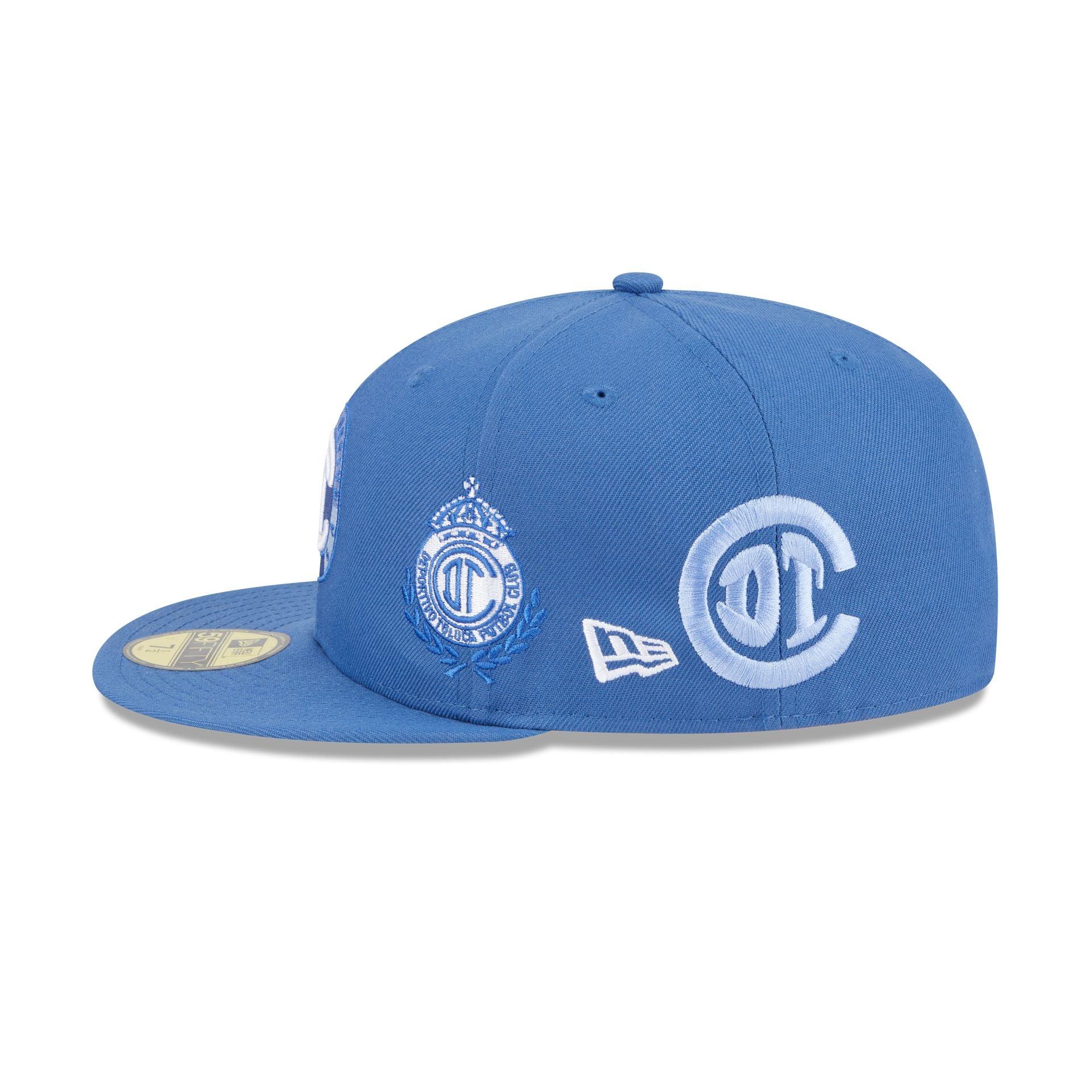 Deportivo Toluca FC Indigo 59FIFTY Fitted Hat Male Product Image