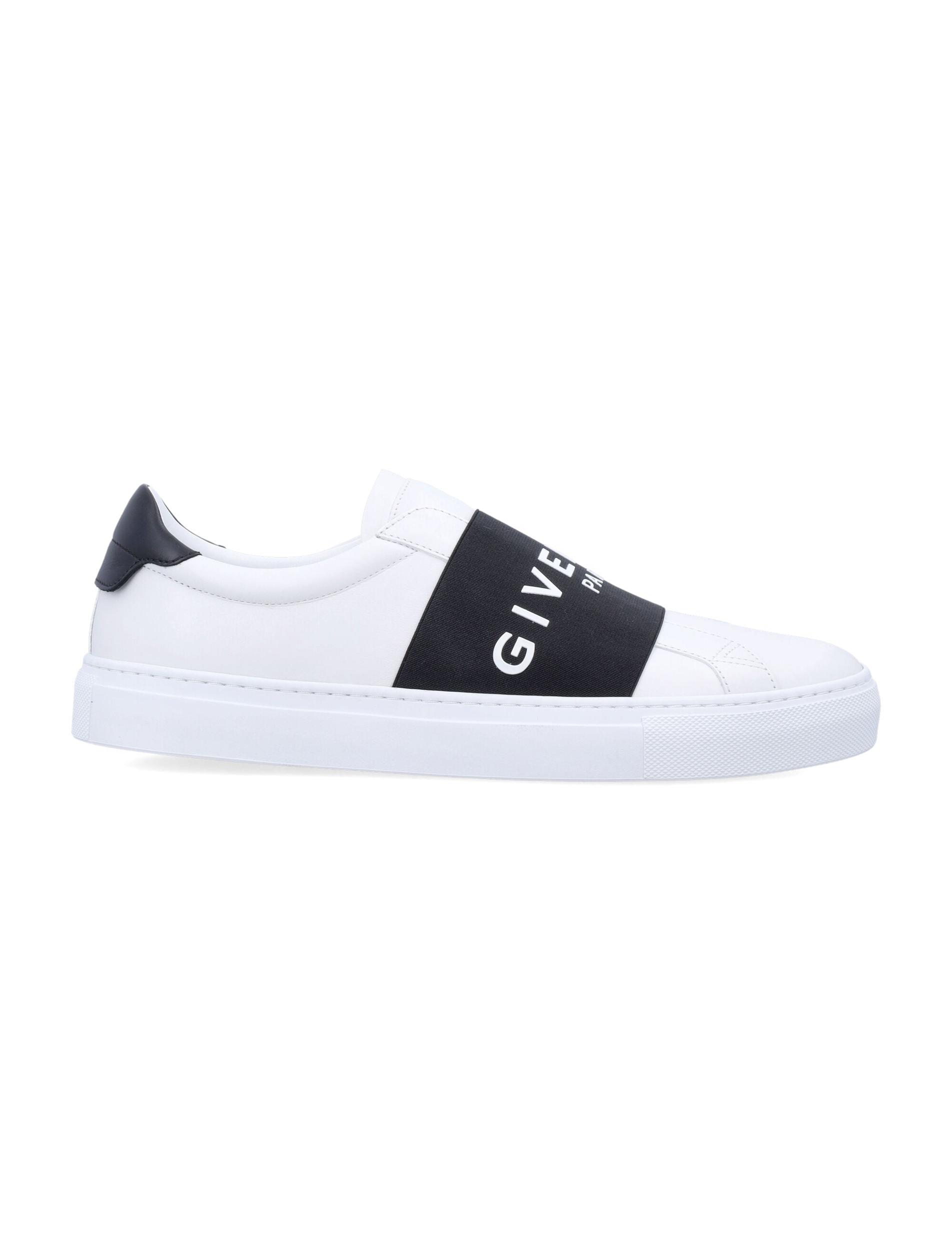 GIVENCHY Urban Street Sneakers In Leather With Elastic Band In Multi Product Image