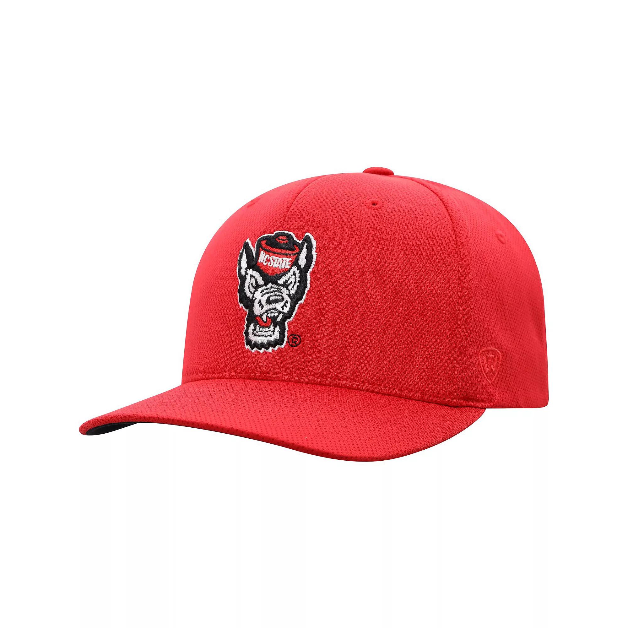 Men's Top of the World Red NC State Wolfpack Reflex Logo Flex Hat,  Product Image