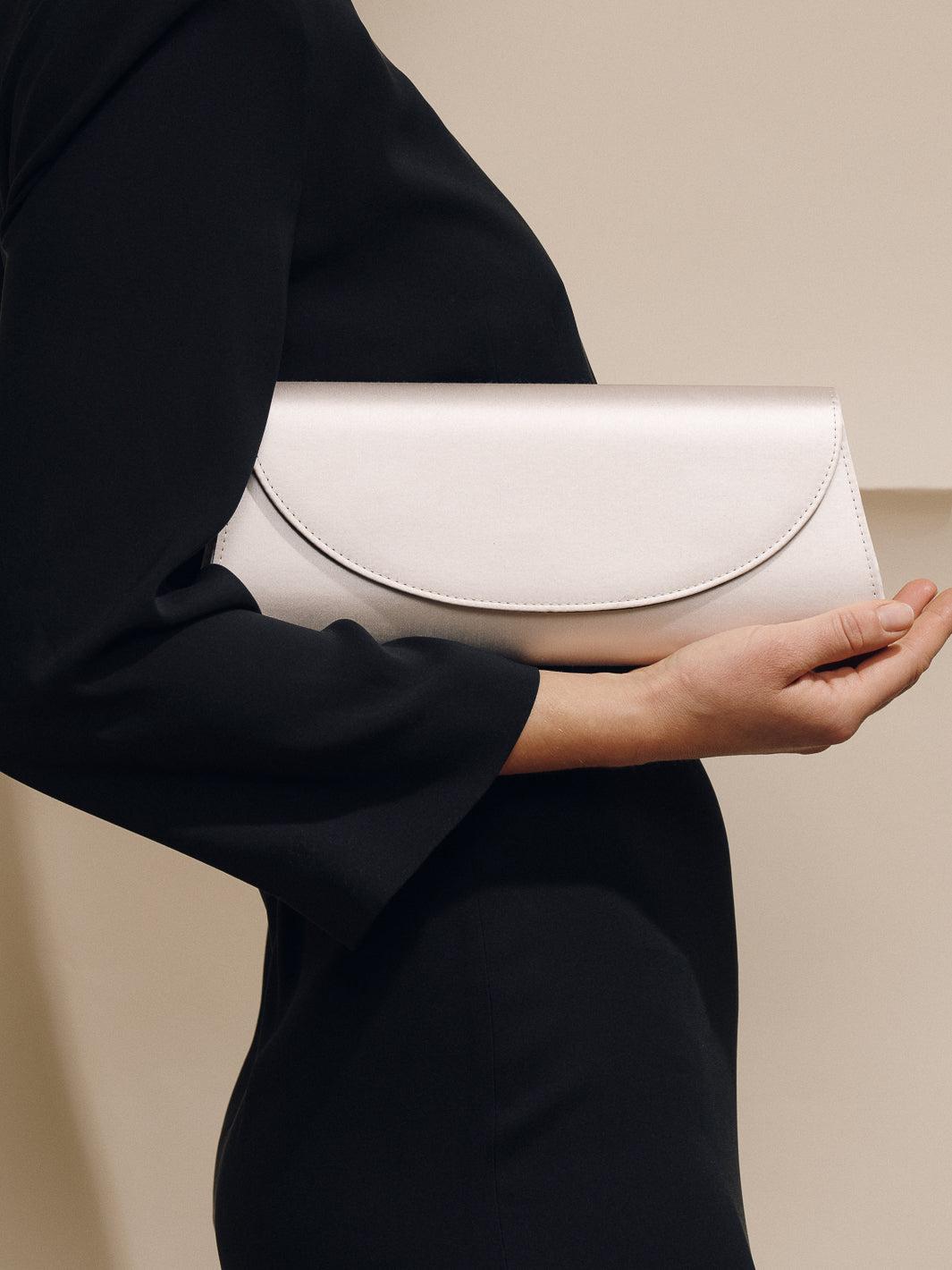 The Opera Clutch in Satin Product Image