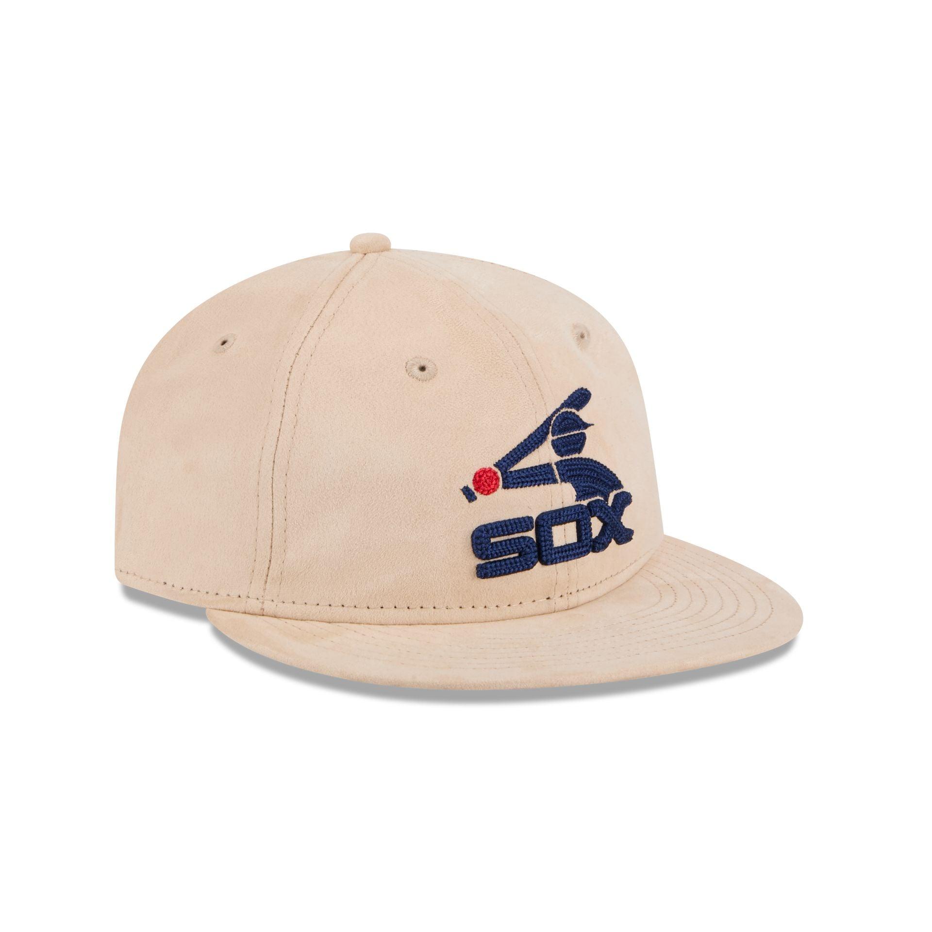 Chicago White Sox Stone Suede Retro Crown 9FIFTY Snapback Hat Male Product Image