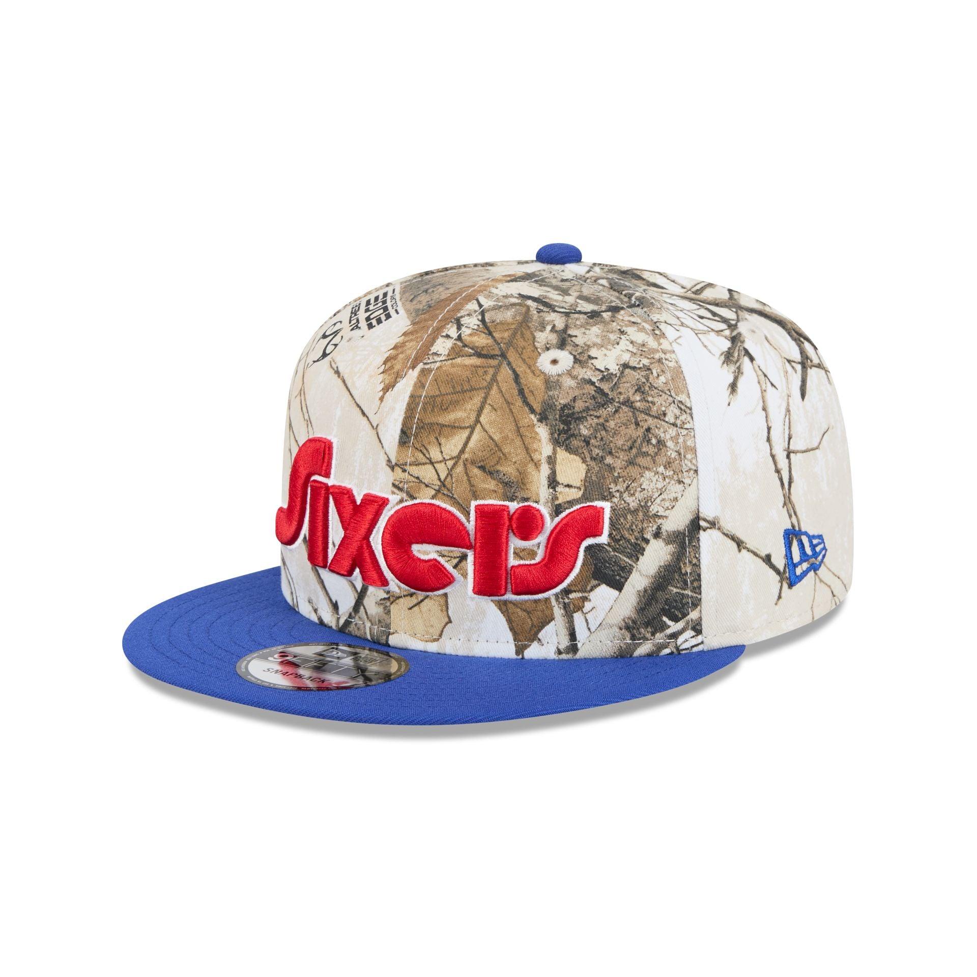 Philadelphia 76ers 2024 Country x City Realtree 9FIFTY Snapback Hat Male Product Image