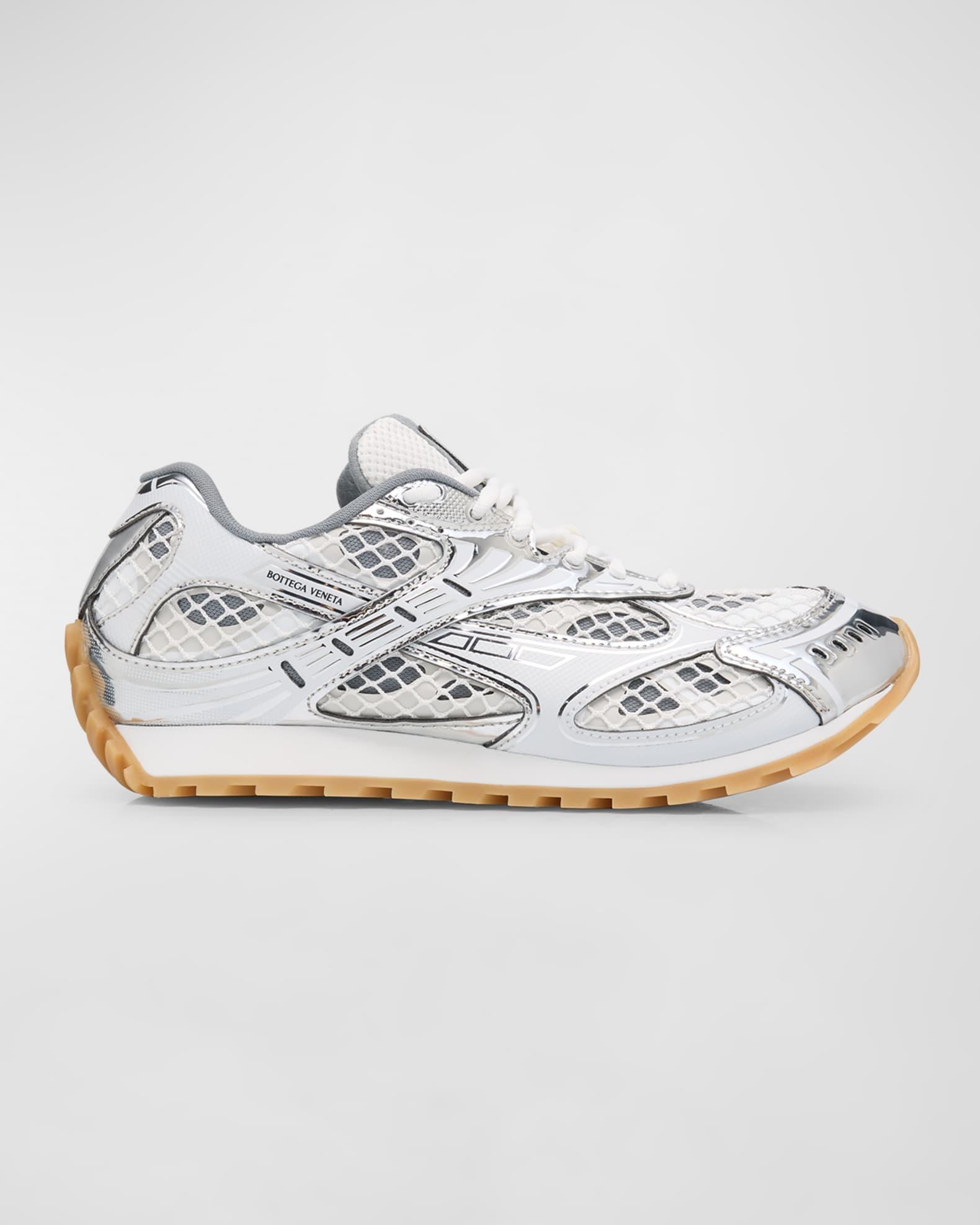 Orbit Metallic Net Runner Sneakers Product Image