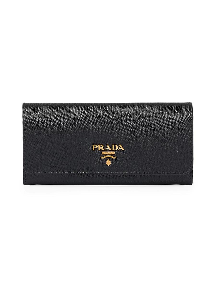 Womens Large Saffiano Leather Wallet Product Image