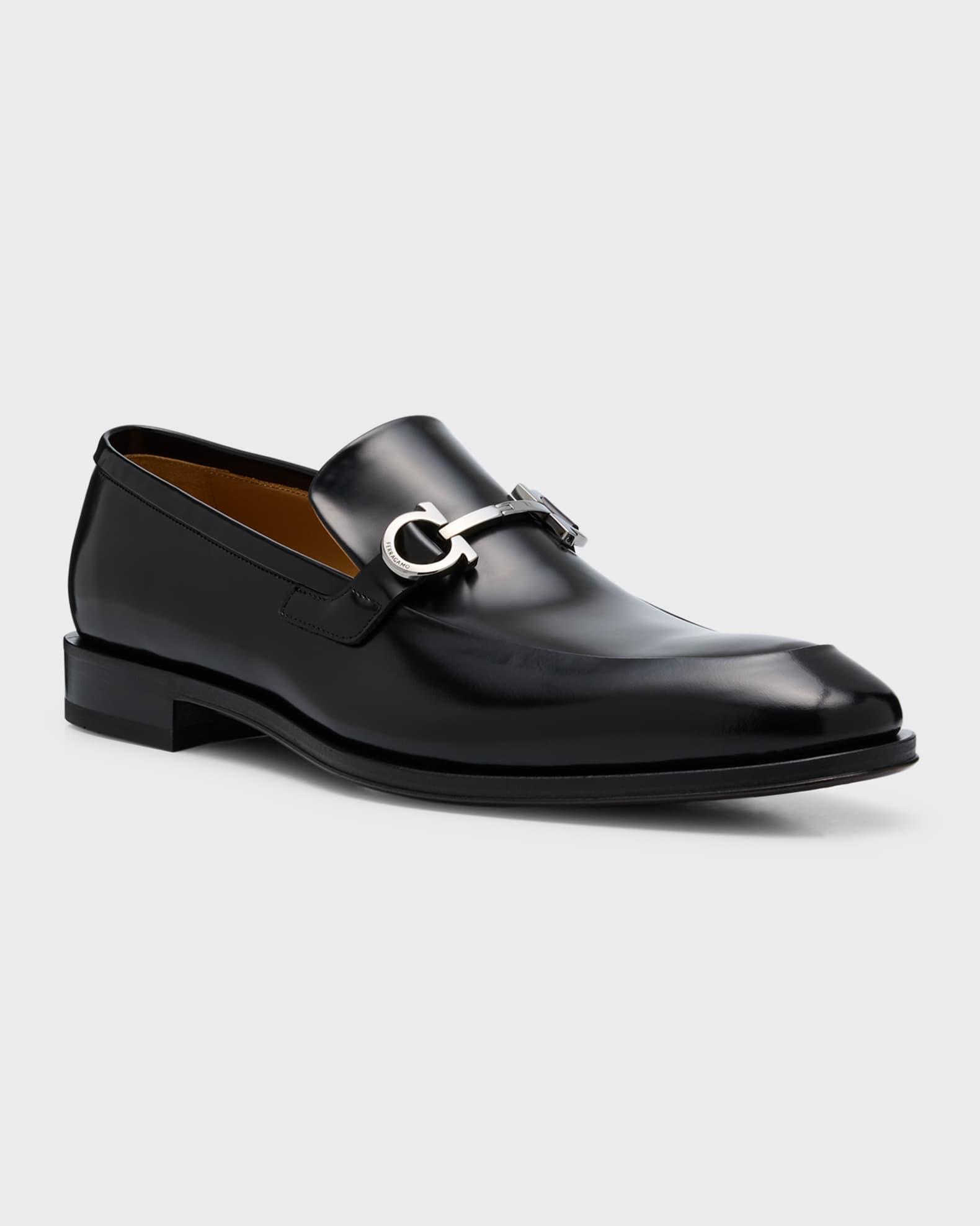 Men's Finley Leather Bit-Strap Loafers Product Image