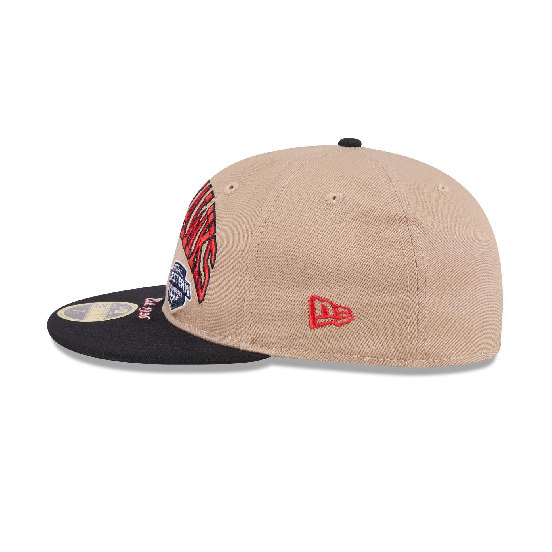 Chicago Blackhawks Camel Retro Crown 59FIFTY Fitted Hat Male Product Image