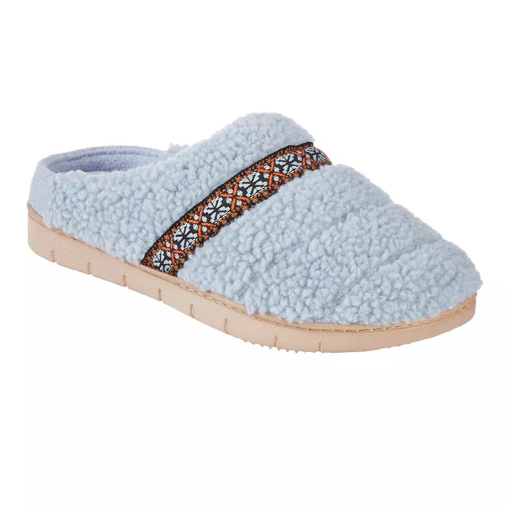 isotoner Clara Berber Memory Foam Women's Clog Slippers,  Product Image