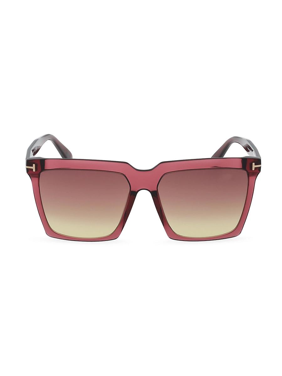 Womens Sabrina 58MM Square Sunglasses Product Image