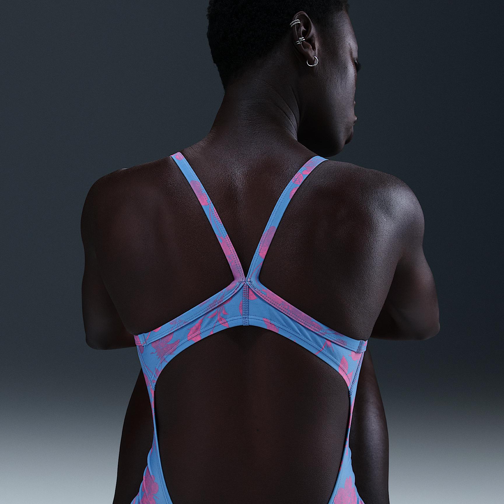 Nike Womens Swim HydraStrong Racerback One-Piece | NESSF026-001 Product Image