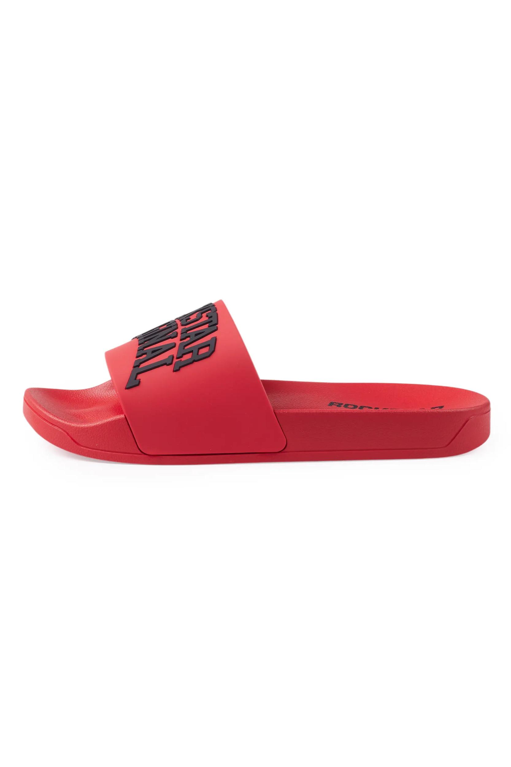 Marjorie Red Slides Female Product Image